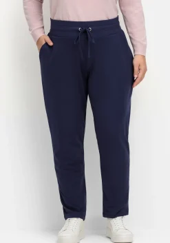Joggpants mit Rundum-Dehnbund und Bindeband