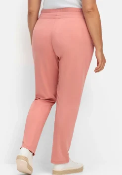 Joggpants mit Rundum-Dehnbund und Bindeband