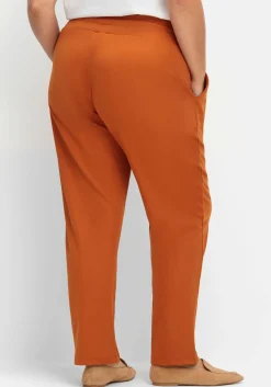 Joggpants mit Rundum-Dehnbund und Bindeband