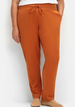 Joggpants mit Rundum-Dehnbund und Bindeband