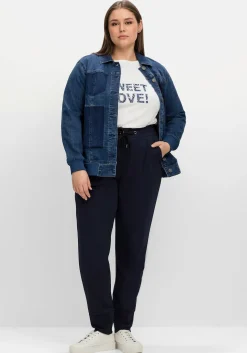 Joggpants mit Schlupfbund, aus Interlock-Qualität