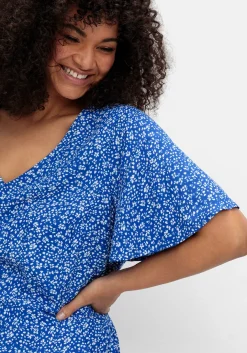 Jumpsuit mit Blümchenprint, aus Viskose