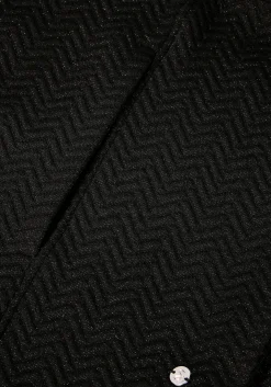 Kapuzen-Sweatjacke in Fischgrät-Struktur