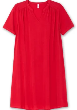 Kleid aus leichter Viskose, in A-Linie