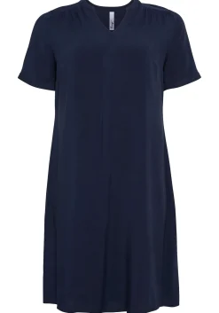 Kleid aus leichter Viskose, in A-Linie