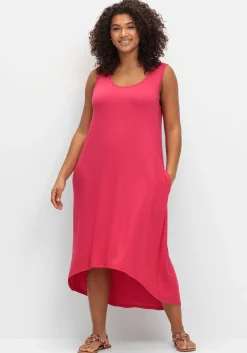 Kleid mit Taschen, im Vokuhilaschnitt