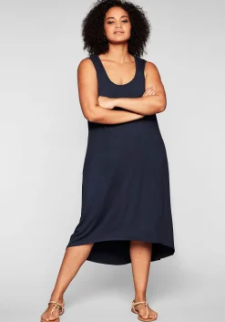 Kleid mit Taschen, im Vokuhilaschnitt