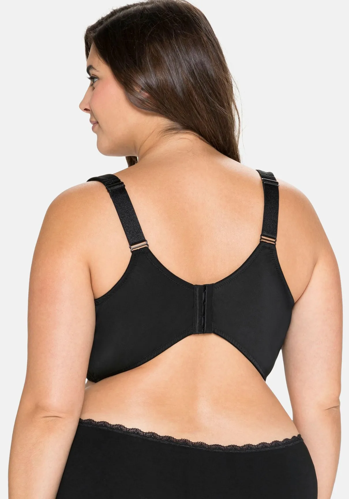 Komfort-BH mit Bügel, doppellagig und blickdicht