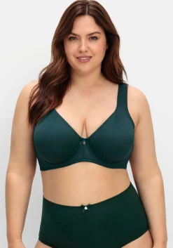 Komfort-BH mit Bügel, doppellagig und blickdicht