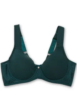 Komfort-BH mit Bügel, doppellagig und blickdicht