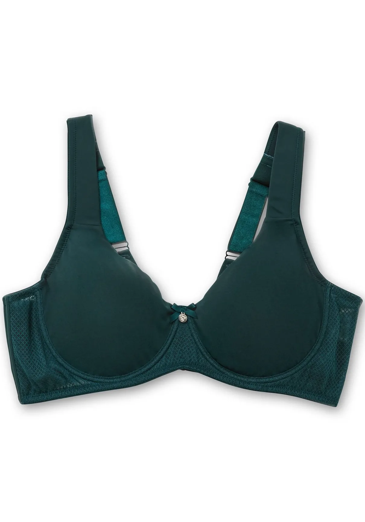 Komfort-BH mit Bügel, doppellagig und blickdicht