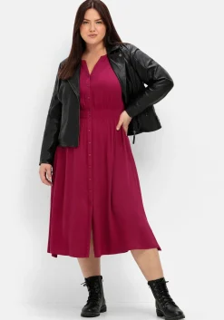 Kurze Lederjacke aus Lammnappa, im Biker-Stil