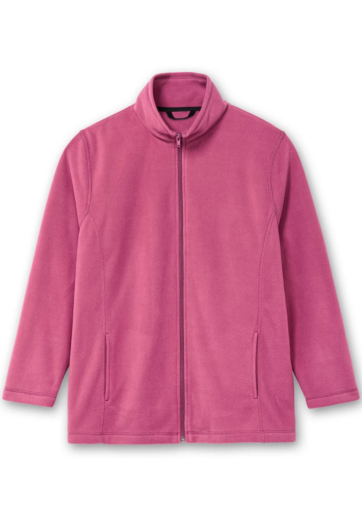 Kuschelige Fleecejacke mit Reißverschluss