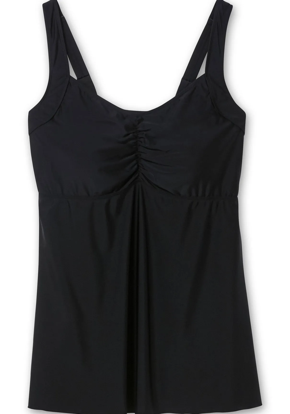 Langes Tankini-Oberteil, mit wattierten Softcups