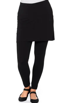 Leggings mit angesetztem Minirock