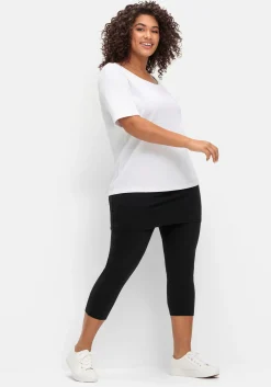 Leggings mit angesetztem Minirock