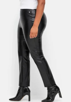 Leggings mit glänzender Beschichtung