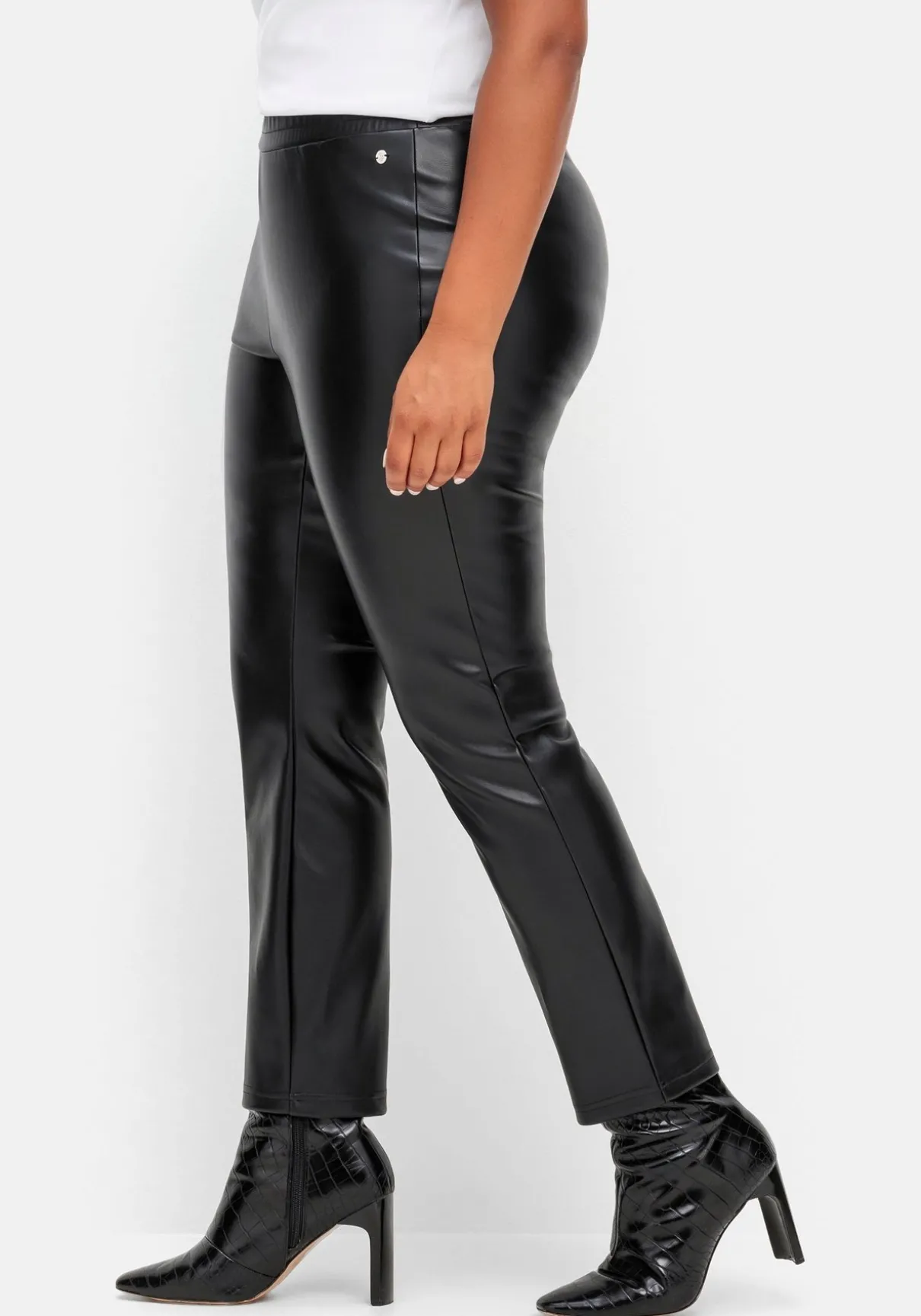 Leggings mit glänzender Beschichtung