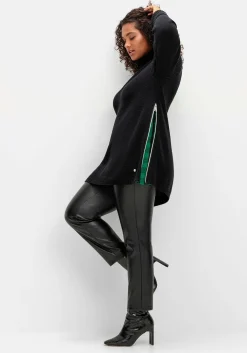 Leggings mit glänzender Beschichtung