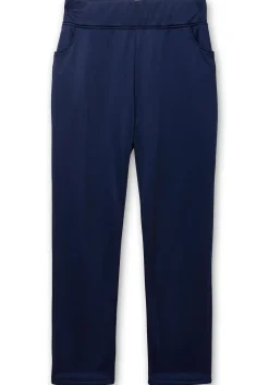 Leicht glänzende Schlupfhose mit Fleece-Innenseite