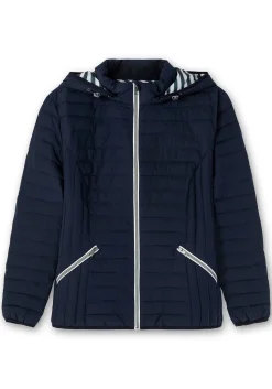 Leichte Steppjacke mit abnehmbarer Kapuze