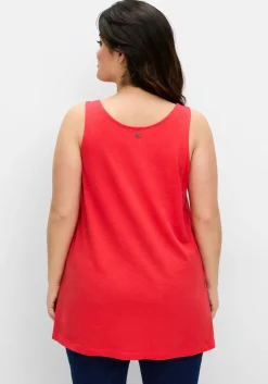 Longtop mit Knotendetail am Träger