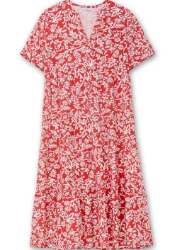 Maxikleid mit grafischem Alloverprint