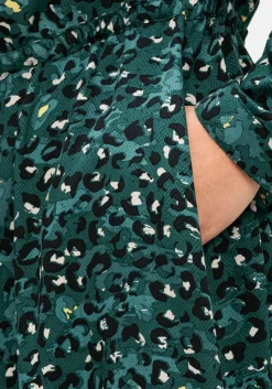 Midikleid mit Tunnelzug in der Taille