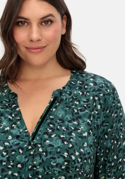 Midikleid mit Tunnelzug in der Taille