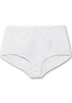 Miederslip mit Spitzeneinsatz vorn