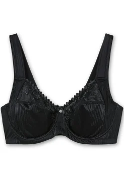 Minimizer-BH mit floraler Spitze und tonigen Streifen