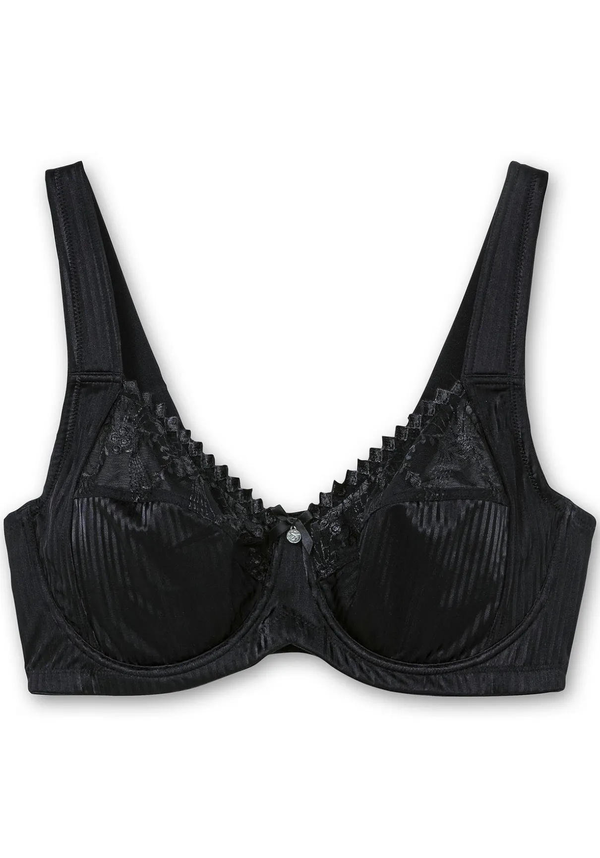 Minimizer-BH mit floraler Spitze und tonigen Streifen