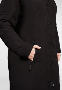 Outdoormantel mit gesteppter Innenseite