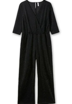 Overall in Wickeloptik, mit Glitzergarn