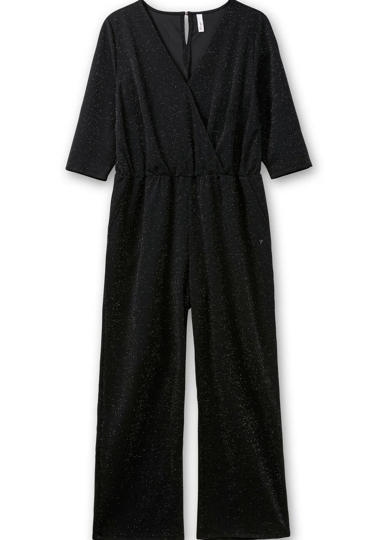 Overall in Wickeloptik, mit Glitzergarn