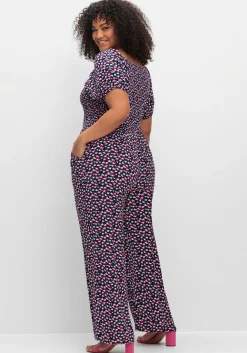 Overall mit Minimalprint, aus Viskose