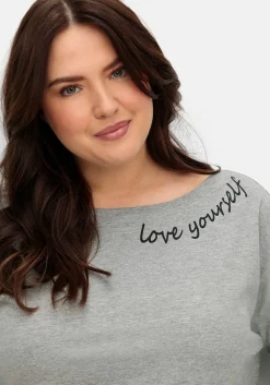 Oversized-Shirt mit Bindeband am Saum