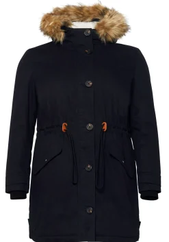 Parka mit Kapuze und Teddyfutter