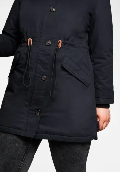 Parka mit Kapuze und Teddyfutter