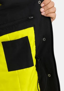 Parka mit Kontrastfutter, wasserabweisend