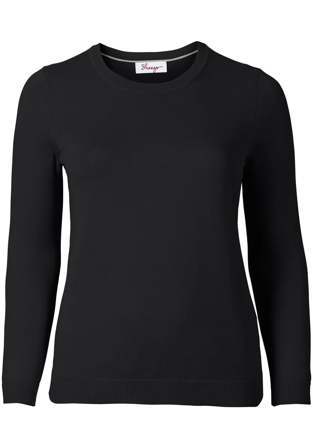 Pullover aus Feinstrick mit Rundhalsausschnitt