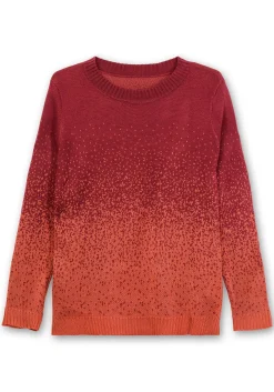 Pullover im Jacquardstrick, mit Farbverlauf