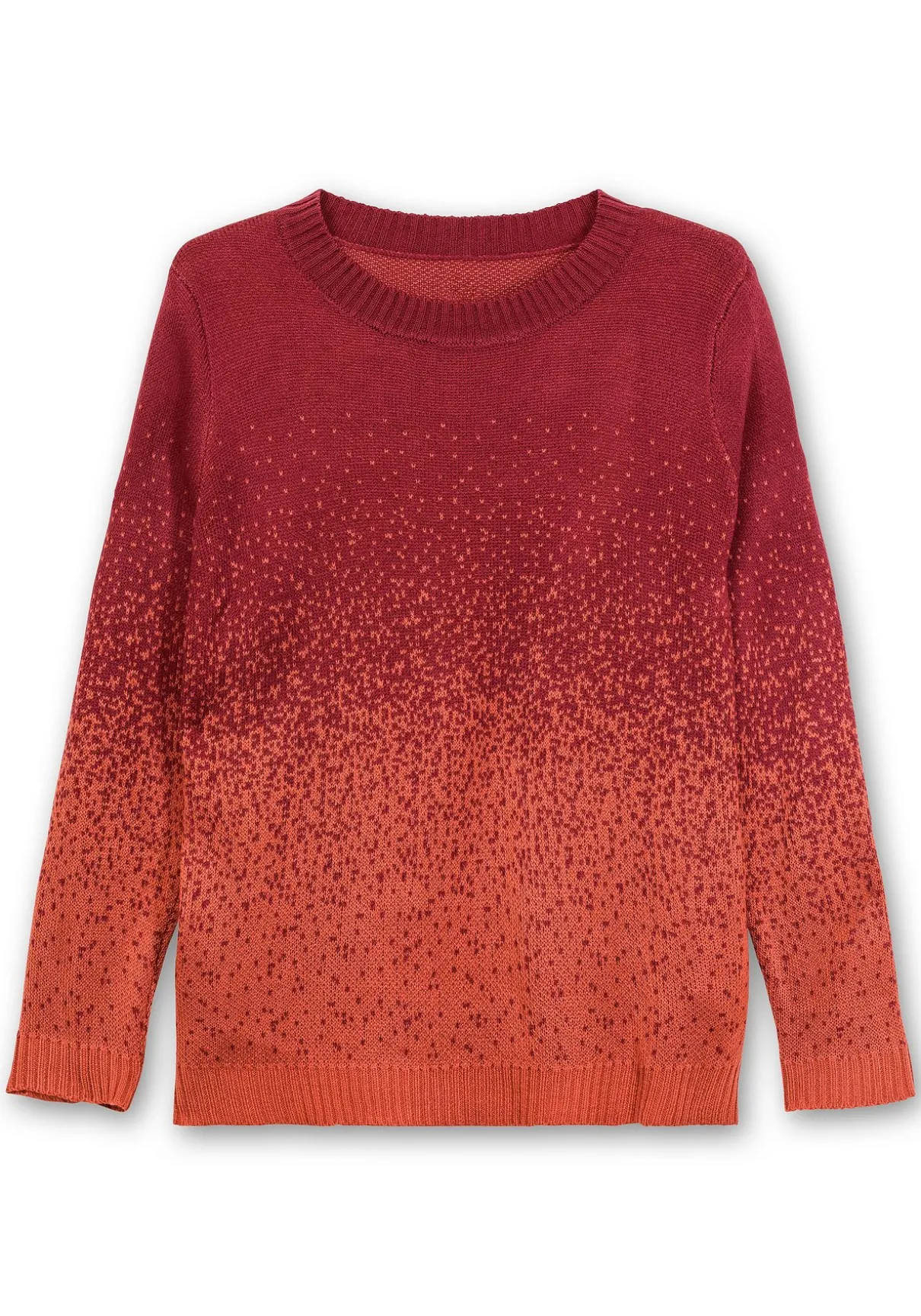 Pullover im Jacquardstrick, mit Farbverlauf