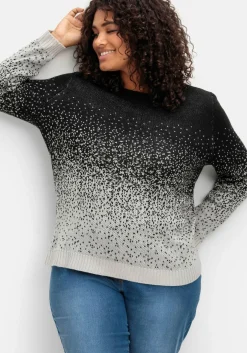 Pullover im Jacquardstrick, mit Farbverlauf