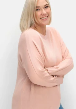 Pullover mit U-Boot-Ausschnitt