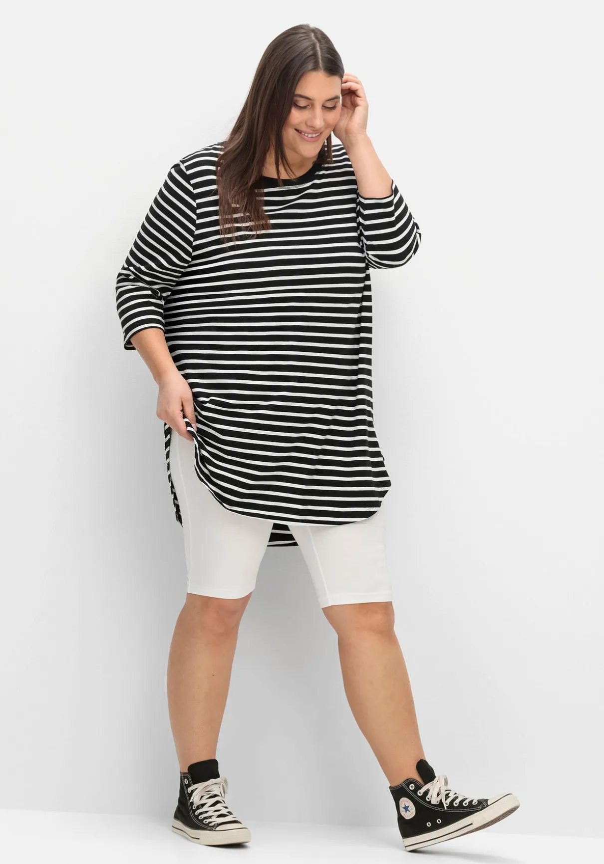 Radlerhose mit Gummizugbund