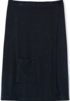 Saunatuch mit Klettverschluss und Tasche