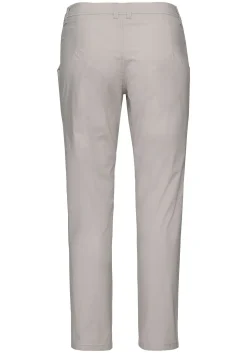 Schmal zulaufende Chinohose mit Bundfalten