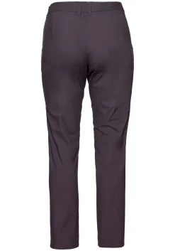 Schmal zulaufende Chinohose mit Bundfalten