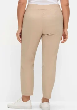 Schmale Bengalin-Schlupfhose mit dekorativem Bund